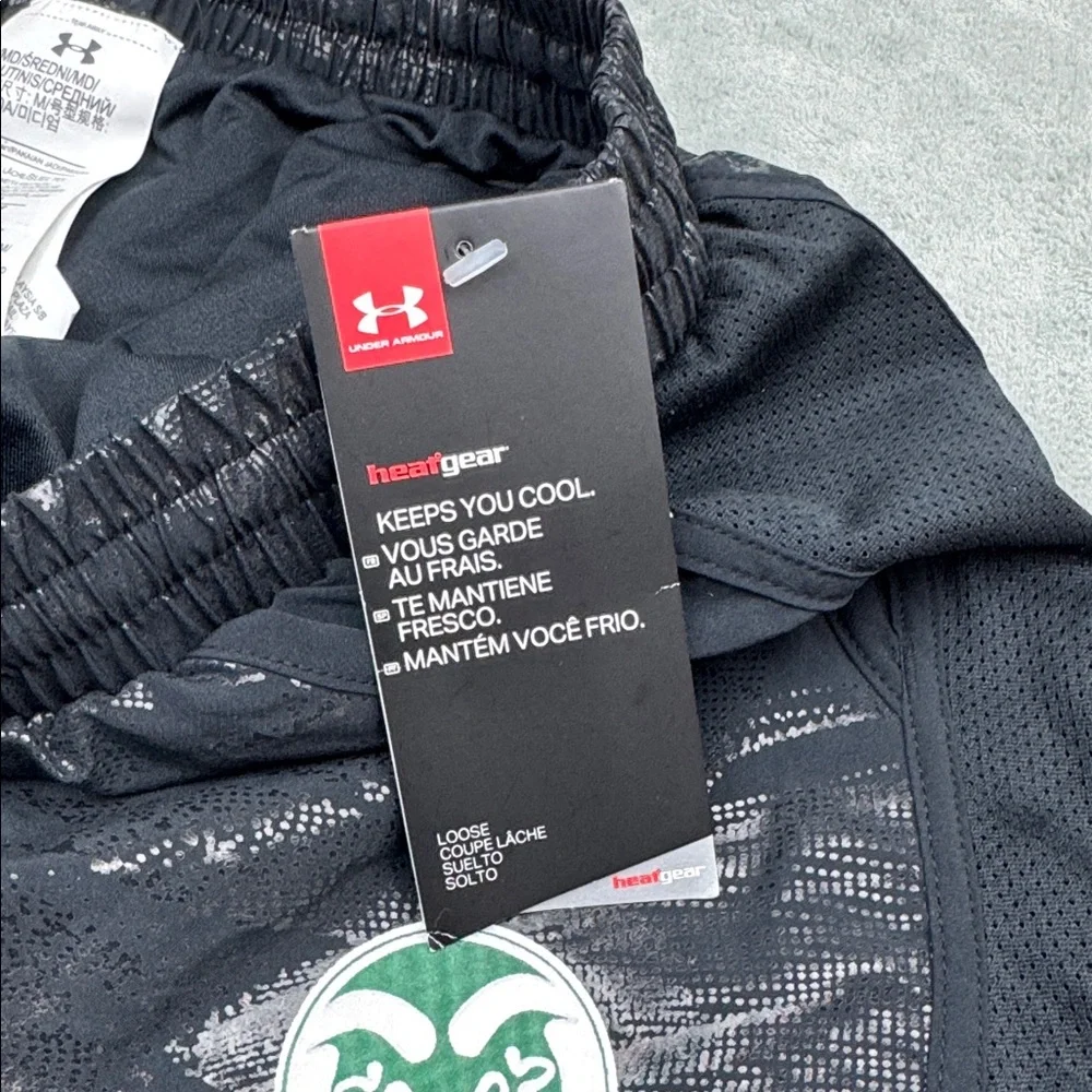 Colorado State CMS Rams NWT Under Armour Women's M Athletic Shorts